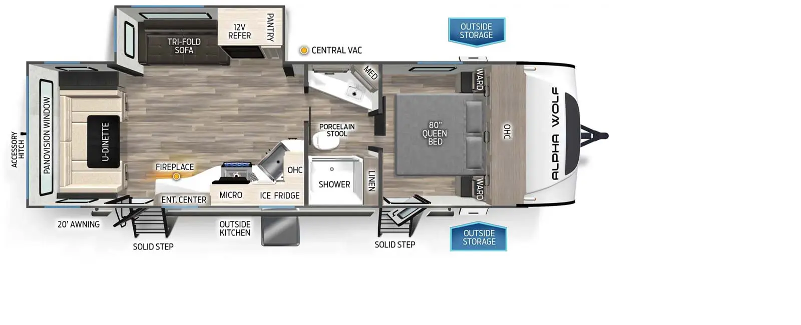 2500RL Floorplan Image